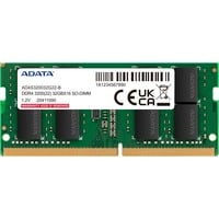 ADATA SO-DIMM 16 GB DDR4-3200, Arbeitsspeicher schwarz, GD4S3200316G-SMI, Gold Tray