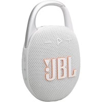 JBL CLIP 5, Lautsprecher weiß, Bluetooth, IP67