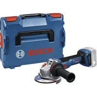 Bosch Akku-Winkelschleifer GWS 18V-11 S Professional solo, 18Volt blau, ohne Akku und Ladegerät, in L-BOXX