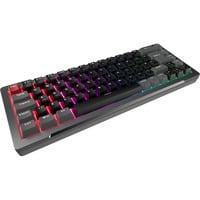 RAIJINTEK MGA-68, Gaming-Tastatur schwarz, DE-Layout, Hejin Magnetic Yellow