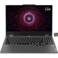 Lenovo LOQ 15 (83JC009TGE), Gaming-Notebook grau, AMD Ryzen 7 7435HS, NVIDIA GeForce RTX 4070, 16 GB DDR5, 1 TB (1 TB SSD), Windows 11 Home 64-Bit