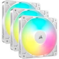 0840006684176 - RS120 ARGB 3-pack - Gehäuselüfter - 120mm - Weiß mit RGB-Beleuchtung - 36 dBA