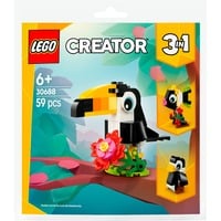 LEGO 30688 Creator 3-in-1 Tropischer Tukan, Konstruktionsspielzeug 