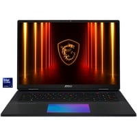 MSI Titan 18 HX AI A2XWIG-073, Gaming-Notebook schwarz/silber, Intel® Core™ Ultra 9 285HX, NVIDIA GeForce RTX 5080, 64 GB DDR5, 6 TB (2 TB SSD & 2 TB SSD & 2 TB SSD), Windows 11 Pro  64-Bit