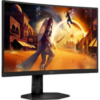 AOC CQ27G4X, Gaming-Monitor 68.6 cm (27 Zoll), schwarz (matt), QHD, Fast VA, Curved, HDMI, DisplayPort, 180Hz Panel