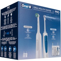 Oral-B Center OxyJet Reinigungssystem - Munddusche + Oral-B Pro 1, Mundpflege
