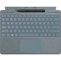 Microsoft Surface Pro Keyboard mit Slim Pen, Tastatur blau, DE-Layout, für Surface Pro (11. Edition)/10 for Business/9/8