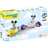 71320 1.2.3 & Disney: Mickys & Minnies Wolkenzug, Konstruktionsspielzeug