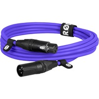 0698813010035 - XLR3M-PU XLR Verbindungskabel 3 m Lila