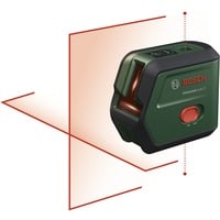 Bosch Kreuzlinienlaser UniversalLevel 2 UNI grün, rote Laserlinien, Reichweite 12 Meter