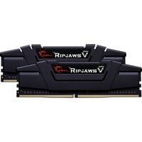 G.Skill DIMM 16 GB DDR4-4600 (2x 8 GB) Dual-Kit, Arbeitsspeicher schwarz, F4-4600C19D-16GVKE, Ripjaws V, INTEL XMP