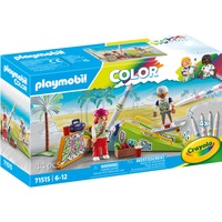PLAYMOBIL 71515 Color Skatepark, Konstruktionsspielzeug 