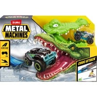 6946441308548 - Metal Machines - Spielset Krokodilangriff Rennbahn + Auto