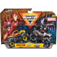 Monster Jam 2er-Pack Iron Man vs. War Machine, Spielfahrzeug