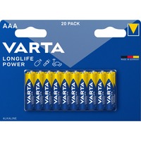 4008496628070 - Batterie Alkaline Micro aaa LR03 15V Longlife Power 20 Stück - Varta