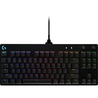 Logitech G PRO, Gaming-Tastatur schwarz, DE-Layout, GX Blue