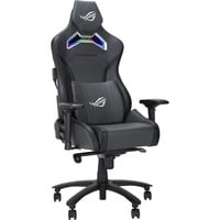 ASUS ROG Chariot X Gaming-Stuhl grau/schwarz, Rennwagen-Stil, Aura RGB-Beleuchtung