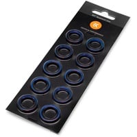 EKWB EK-Quantum Torque Color Ring 10-Pack HDC 14 - Blue, Verbindung blau, 10 Stück