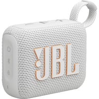 JBL GO 4, Lautsprecher weiß, Bluetooth, IP67