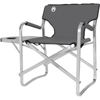 Aluminium Deck Chair with Table 2000038341, Camping-Stuhl
