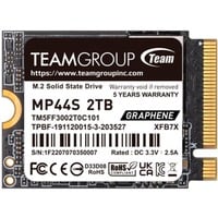 MP44S 2 TB, SSD PCIe 4.0 x4, NVMe, M.2 2230 Kapazität: 2 TB Datentransferrate: Lesen: 5.000 MB/s, Schreiben: 3.500 MB/s IOPS: Lesen: 480.000, Schreiben: 500.000