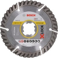 Bosch PRO Multi Material X-LOCK Diamant-Trennscheibe, Ø 115mm Bohrung 22,23mm