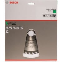 Bosch Kreissägeblatt Optiline Wood, Ø 210mm, 36Z Bohrung 30mm, für Handkreissägen