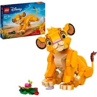 43243 Disney Classic Simba, das Löwenjunge des Königs, Konstruktionsspielzeug