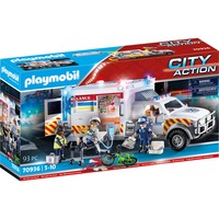 70936 City Action Rettungs-Fahrzeug: US Ambulance, Konstruktionsspielzeug