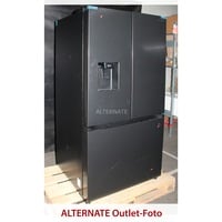 SAMSUNG RF50C530EB1/EF, French Door edelstahl (dunkel), AI Energy Mode, Twin Cooling+, Precise Cooling