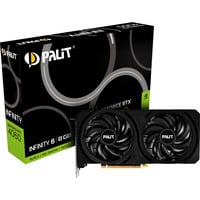 Palit GeForce RTX 4060 Infinity 2, Grafikkarte DLSS 3, 3x DisplayPort, 1x HDMI 2.1