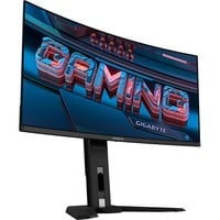 GIGABYTE MO34WQC, Gaming-Monitor 86.8 cm (34 Zoll), schwarz, WQHD, Curved, QD-OLED, USB-C, 175Hz Panel