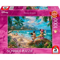 Thomas Kinkade Studios: Disney Dreams Collection - Minnie & Mickey in Hawaii, Puzzle