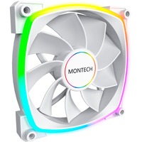 Montech RX140 PWM 140x140x25, Gehäuselüfter weiß