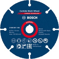 EXPERT Carbide MultiWheel Trennscheibe, Ø 76mm