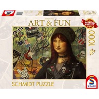 Art & Fun Markus Binz: Mona Lisa 2024, Puzzle