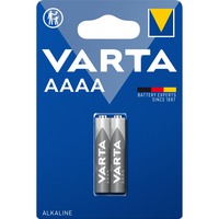 VARTA Alkali-Mangan Mini  AAAA, Batterie 2 Stück, AAAA