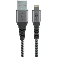 USB 2.0 Adapterkabel, USB-A Stecker > Lightning Stecker