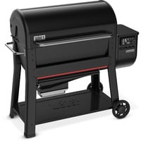 Weber Holzpelletgrill Searwood XL schwarz, WLAN und Bluetooth, App-Steuerung