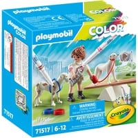 PLAYMOBIL 71517 Color Hundetraining, Konstruktionsspielzeug 