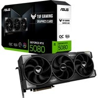 ASUS GeForce RTX 5080 TUF GAMING OC, Grafikkarte DLSS 4, 3x DisplayPort, 2x HDMI 2.1