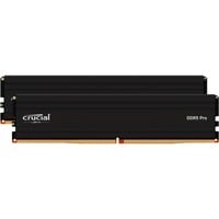 Crucial DIMM 48 GB DDR5-5600 (2x 24 GB) Dual-Kit, Arbeitsspeicher schwarz, CP2K24G56C46U5, PRO, INTEL XMP