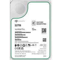 Seagate IronWolf Pro NAS 22 TB CMR Generalüberholt, Festplatte SATA 6 Gb/s, 3,5"