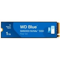 WD Blue SN5000 1 TB, SSD blau, PCIe 4.0 x4, NVMe, M.2 2280