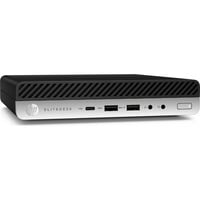 HP EliteDesk 800 G3 DM Generalüberholt, Mini-PC schwarz/silber, Windows 10 Pro 64-Bit