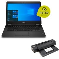 Dell Latitude E7470 Generalüberholt, Notebook schwarz, Windows 10 Pro 64-Bit, 35.6 cm (14 Zoll), 1 TB SSD
