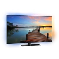 Philips 55OLED808/12, OLED-Fernseher 139 cm (55 Zoll), dunkelgrau, UltraHD/4K, WLAN, Ambilight, Dolby Vision, HDR, 120Hz Panel