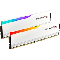 G.Skill DIMM 48 GB DDR5-6400 (2x 24 GB) Dual-Kit, Arbeitsspeicher weiß, F5-6400J3239F48GX2-RM5RW, Ripjaws M5 RGB, INTEL XMP