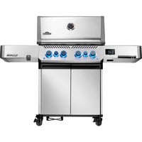 Napoleon Gasgrill Prestige 500 Connected Edelstahl silber, mit SIZZLE ZONE und Heckbrenner, Modell 2025