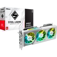 ASRock Radeon RX 9070 XT Steel Legend Dark 16GB, Grafikkarte RDNA4, GDDR6, 3x DisplayPort, 1x HDMI 2.1